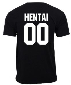 hentai 00 T-shirt back