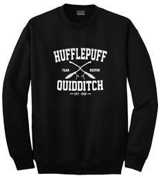 hufflepuff team keeper quidditch est 1092 sweatshirt
