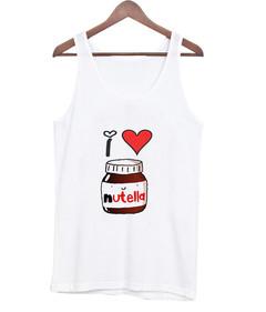 i love nutella tank top