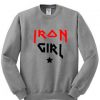 iron girl sweatshirt