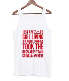 just a wizard Tank top