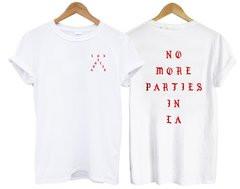 los angeles T-shirt twoside