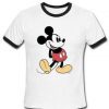 mickey mouse Ringer Shirt