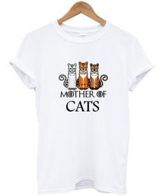 mother of cat T-shirt