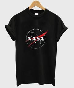 nasa logo black T-shirt