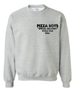 pizza boys special delivery sweatshirt