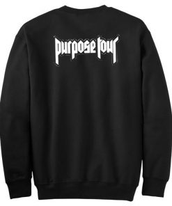 purpose tour   Sweatshirt back