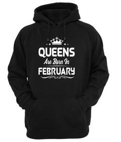 queens are born in february hoodie