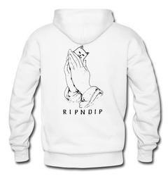 rip n dip hands hoodie back