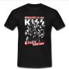 rock and roll all nite kiss T-shirt