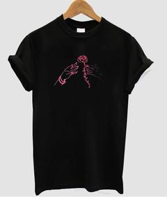 rose hand T-shirt