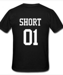 short 01  T-shirt back