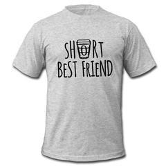 short best friend T-shirt couple