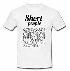 short people T-shirt