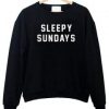 sleepy sunday sweatshirt