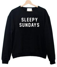 sleepy sunday sweatshirt