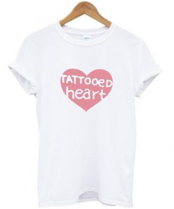 tattooed heart T-shirt
