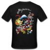 the cute little map japan T-shirt back