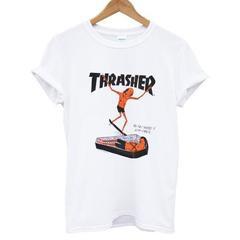 thrasher On you Surf T-shirt