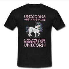 unicorns are awesome T-shirt