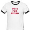 vote for pedro Ringer Shirt