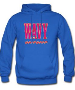 wavy hoodie