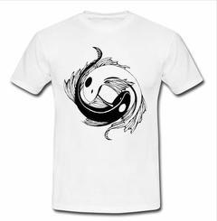 yin yang koi fish T-shirt