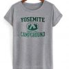 yosemite campground T-shirt