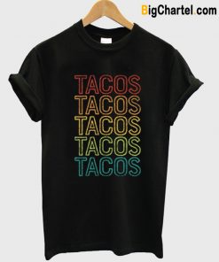 Tacos Retro T-Shirt-Si