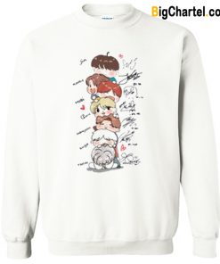 BTS Chibi Signatures Sweatshirt-Si