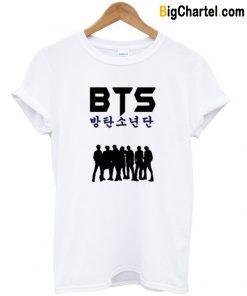 BTS Silhouette T-Shirt-Si