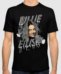 Billie Eilish When The Party’s Over Bury A Friend Bad Guy Black T-Shirt