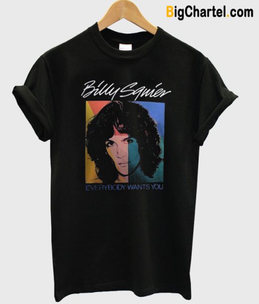 Billy Squier T-shirt-Si