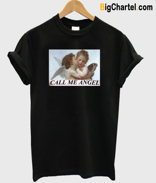 Call Me Angel T-shirt-Si