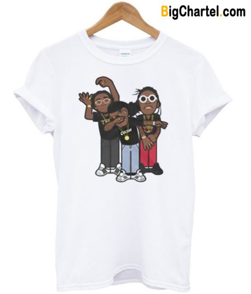 Cartoon Migos T Shirt-Si