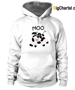 Cow Moo Hoodie-Si