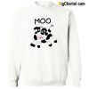 Cow Moo Sweatshirt-Si