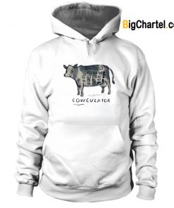 Cowculator Cow Hoodie-Si