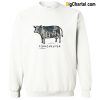 Cowculator Cow Sweatshirt-Si