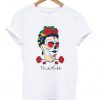 Frida Kahlo Sugar Skull T Shirt-Si