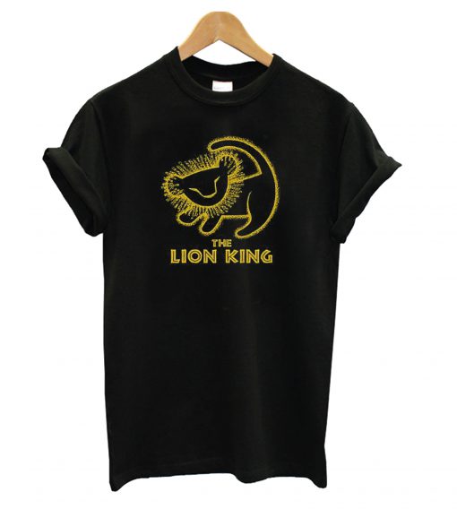 Lion King Rafiki Drawing T shirt