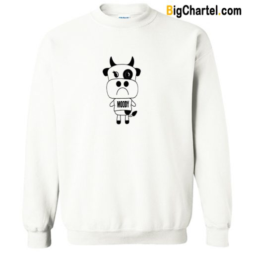 Moody Cow Sweatshirt-Si