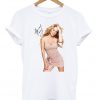 Signed Mariah Carey Autograph Signature T shirt-Si