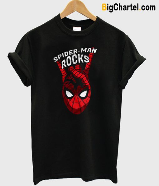 Spiderman Rocks T-Shirt-Si