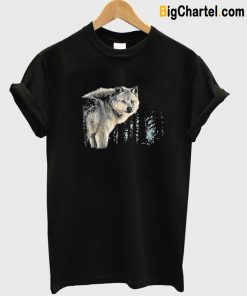 Wildlife Nature Wild Wolf T-Shirt-Si