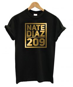 Fighter Nate Diaz 209 T shirt