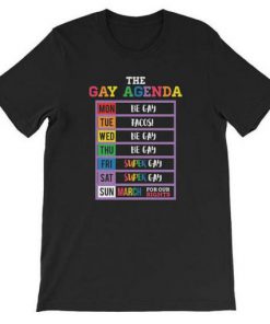 Gay Agenda T-Shirt AD01