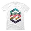 Geometric Sunset Beach T-Shirt