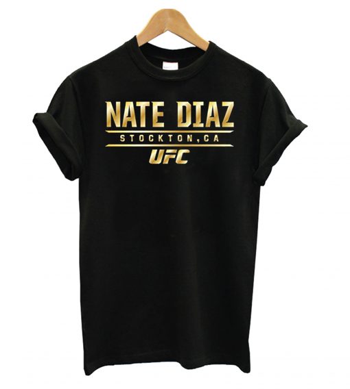 Nate Diaz Black Haymaker Tri-Blend T shirt