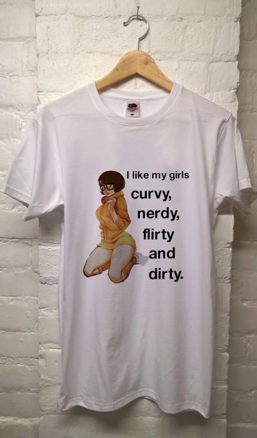 Nerdy Dirty Inked And Curvy Velma T Shirt